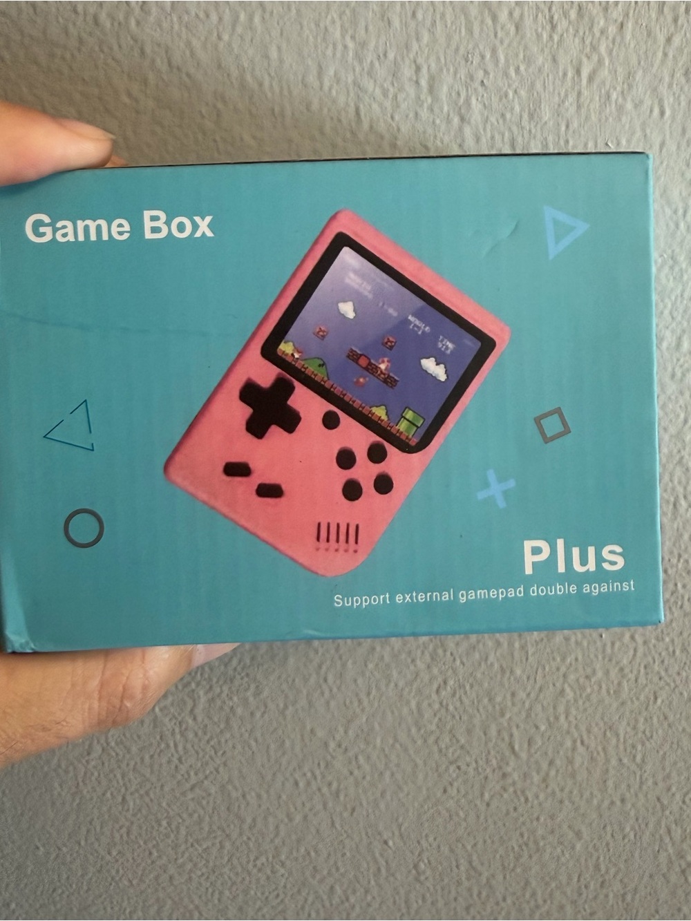 Game Box Plus Retro Handheld Console – Green, 400+ Games Built In